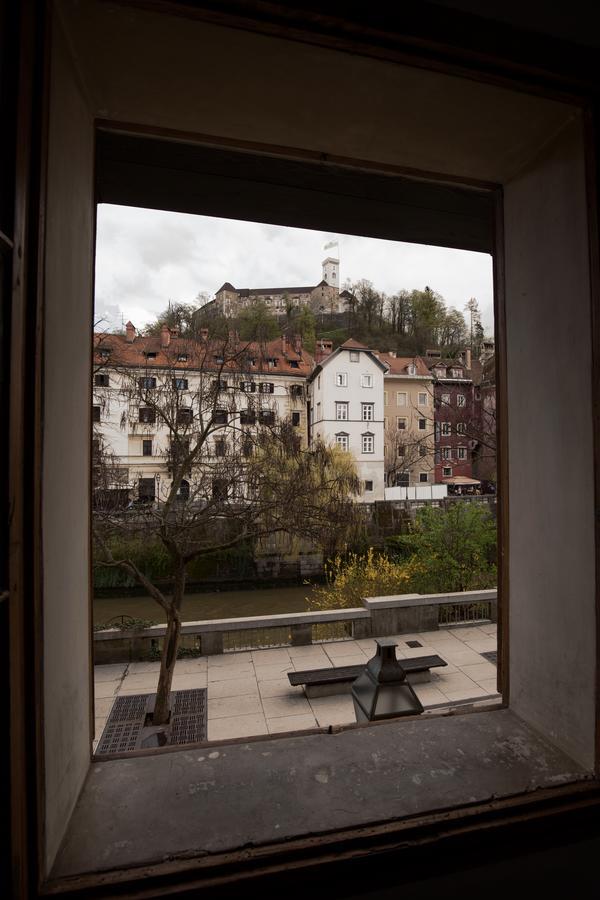 River And Castle View Apartment Rose Tour As Lublaň Exteriér fotografie